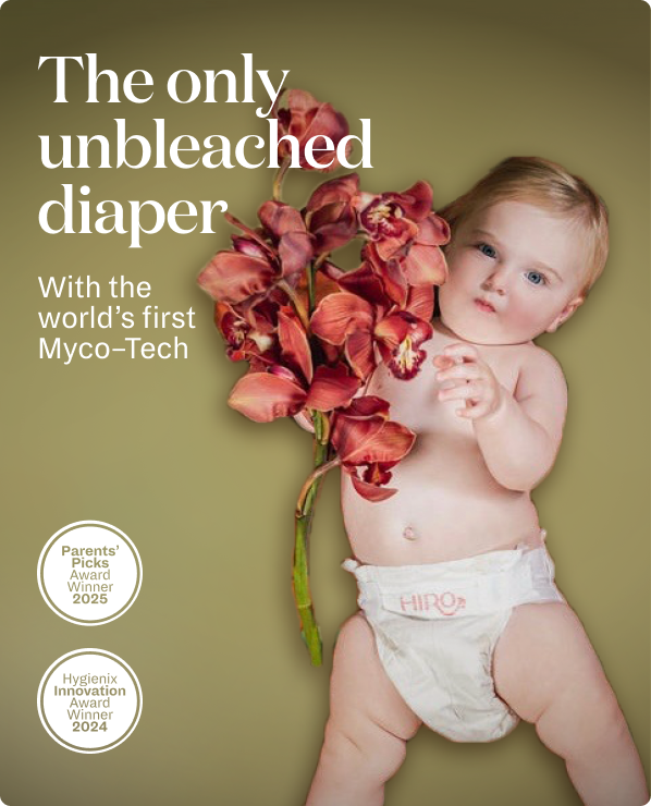 HIRO Diapers Monthly Diaper and Wipes Bundle