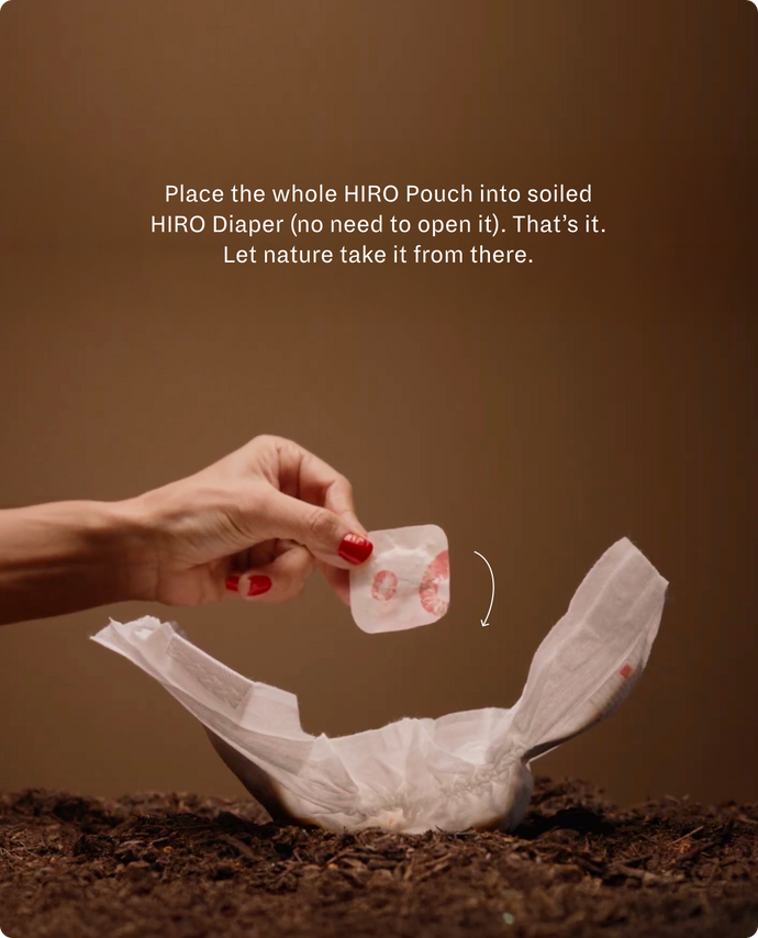 HIRO Diapers Monthly Diaper and Wipes Bundle