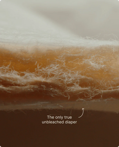 unbleached diaper set